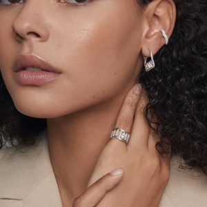 Signature Marquise Ring Full Pavé Diamonds